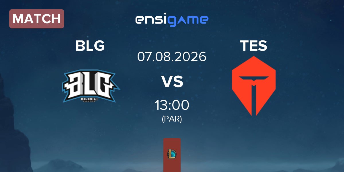 Match Bilibili Gaming BLG vs TOP Esports TES | 07.08