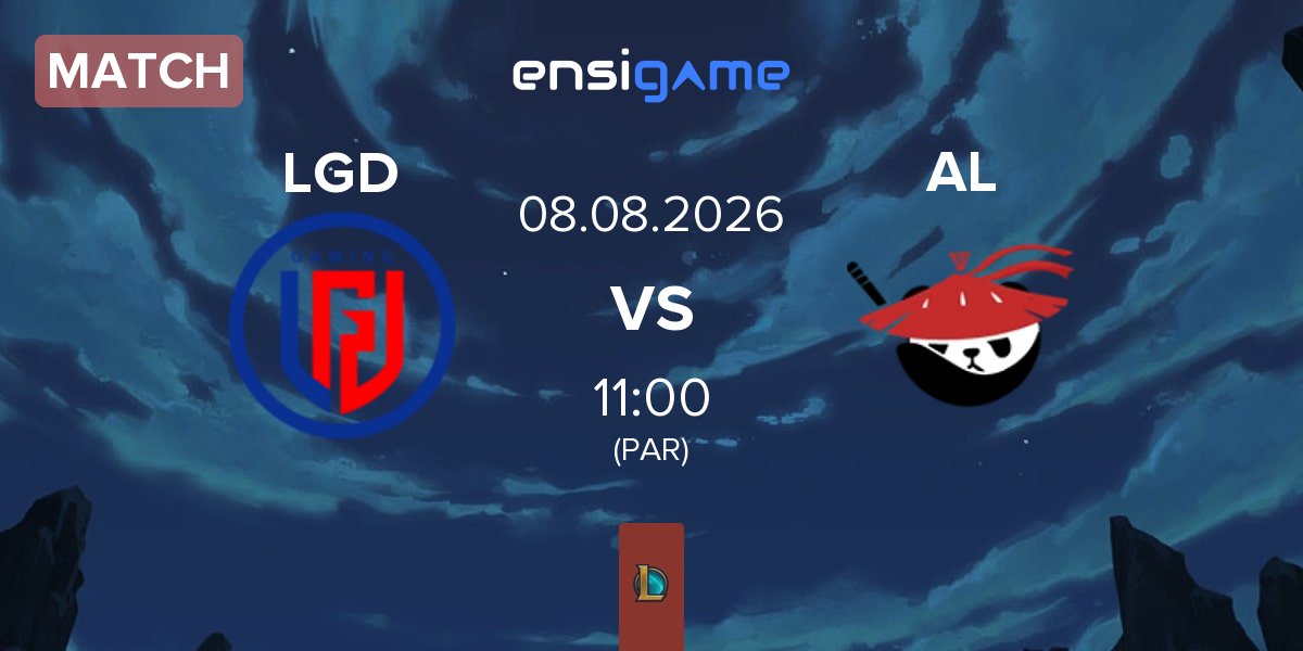 Partida LGD Gaming LGD vs Anyone's Legend AL | 08.08