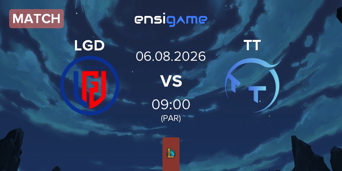 Match LGD Gaming LGD vs ThunderTalk Gaming TT | 06.08