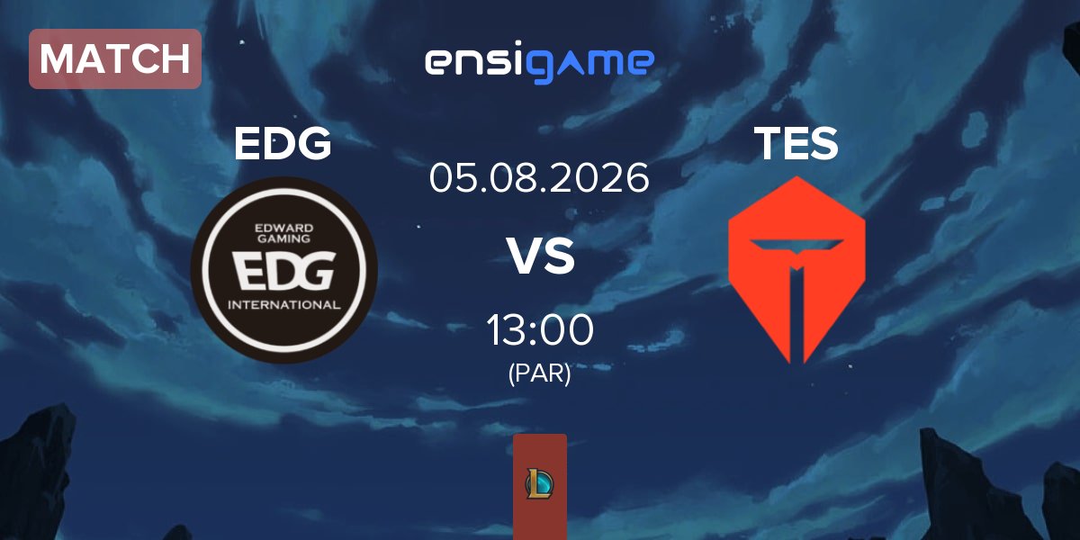 Partida EDward Gaming EDG vs TOP Esports TES | 05.08