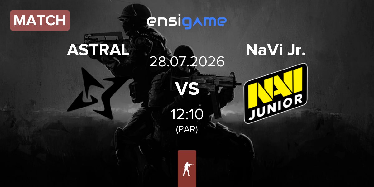 Partida ASTRAL ESPORTS ASTRAL vs Natus Vincere Junior NaVi Jr. | 28.07