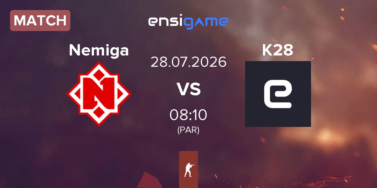 Match Nemiga Gaming Nemiga vs K28 | 28.07