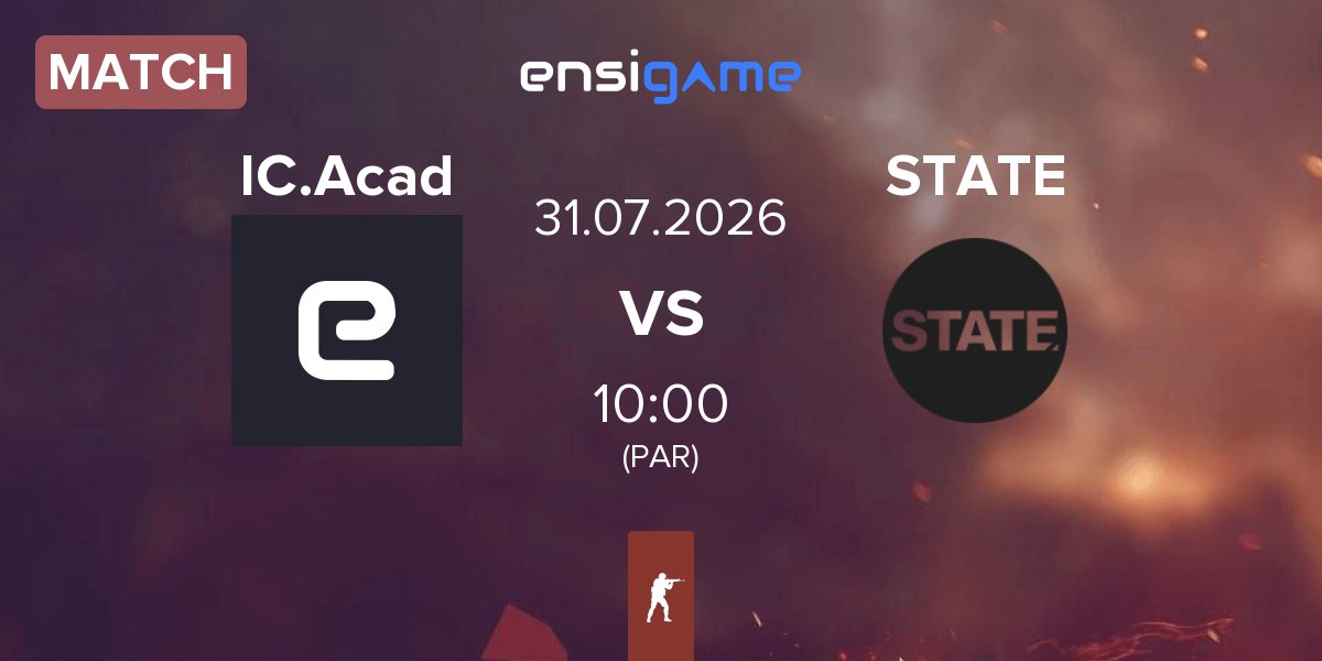 Match IC Academy IC.Acad vs STATE | 31.07