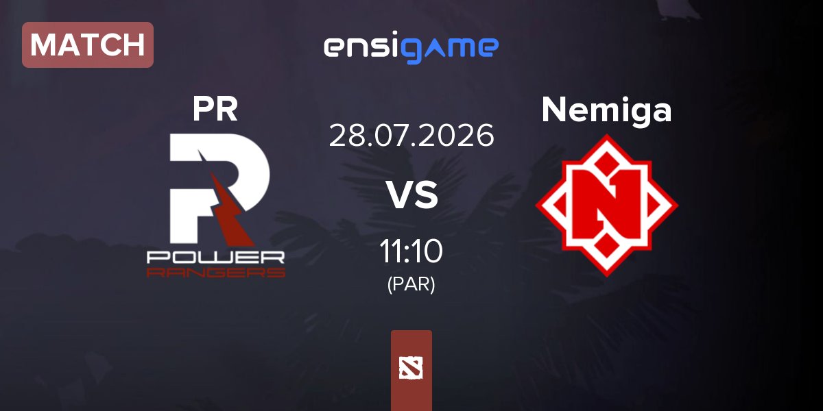 Partida Power Rangers PR vs Nemiga Gaming Nemiga | 28.07