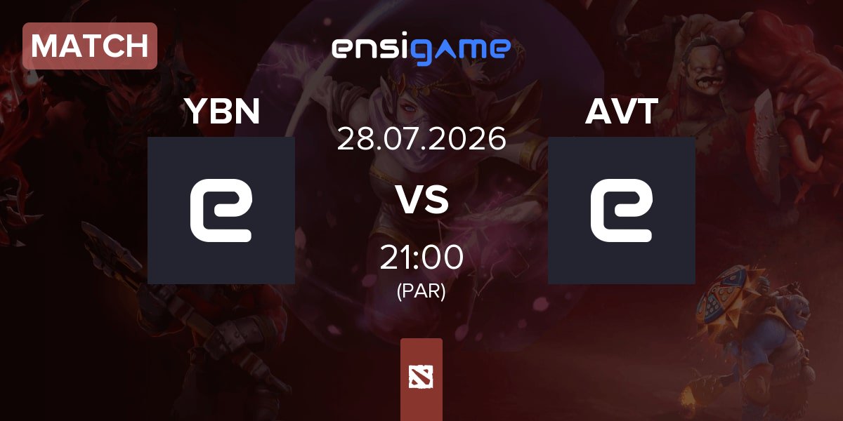 Match YBN Team YBN vs avice Team AVT | 28.07