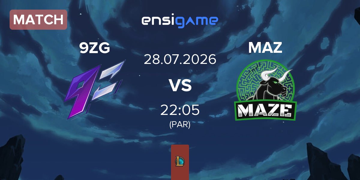Match 9z Team 9ZG vs Maze Gaming MAZ | 28.07