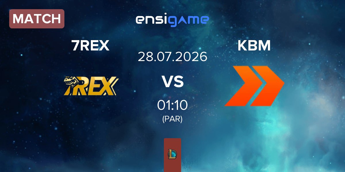 Partida 7REX vs KaBuM!IDL KBM | 28.07