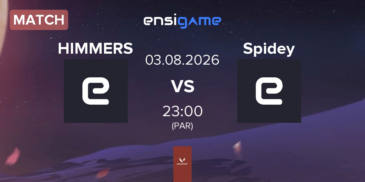 Match HIMMERS vs The Spiders Spidey | 03.08
