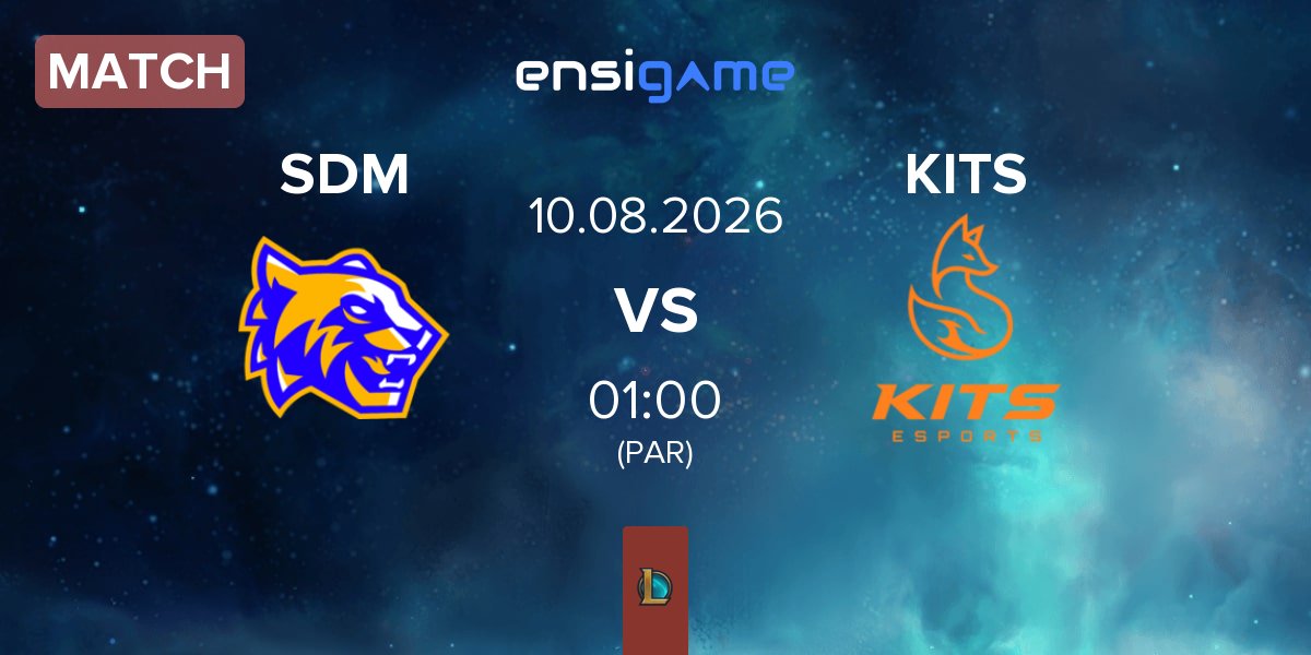 Partida SDM Tigres SDM vs Kits Esports KITS | 10.08