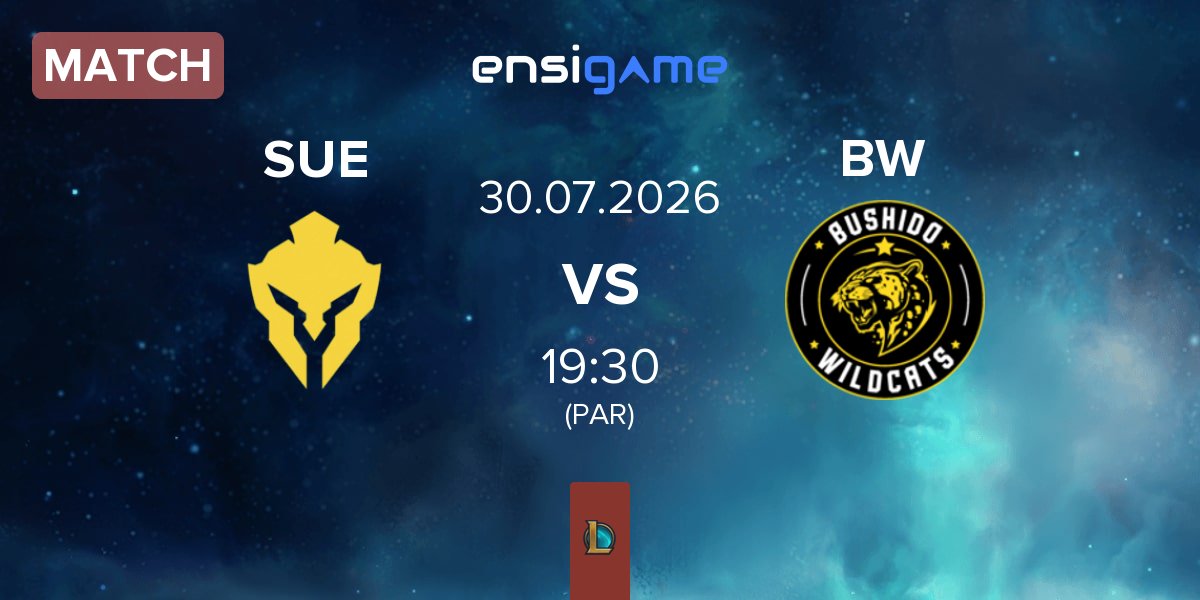 Match SU Esports SUE vs Bushido Wildcats BW | 30.07
