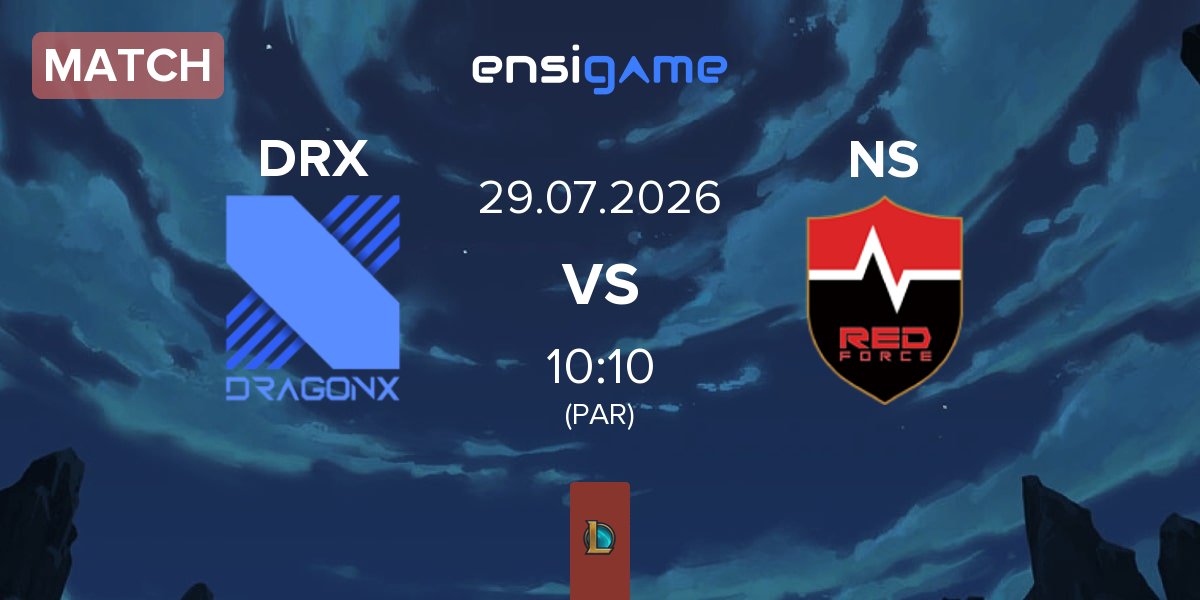 Partida Kiwoom DRX DRX vs Nongshim RedForce NS | 29.07