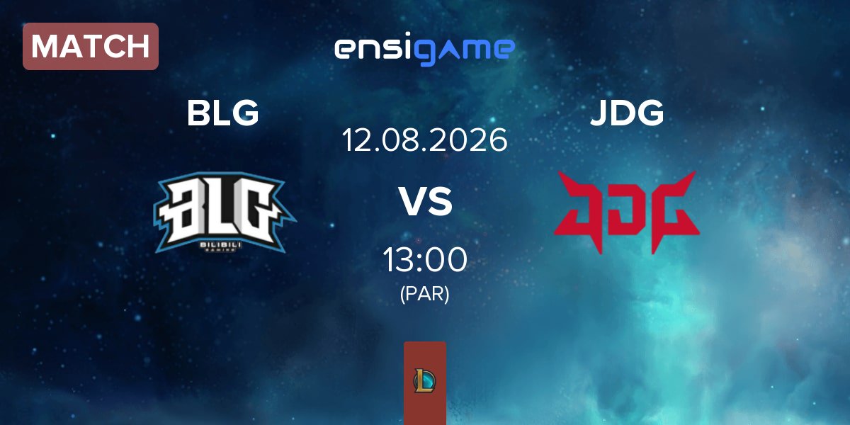 Partida Bilibili Gaming BLG vs JD Gaming JDG | 12.08