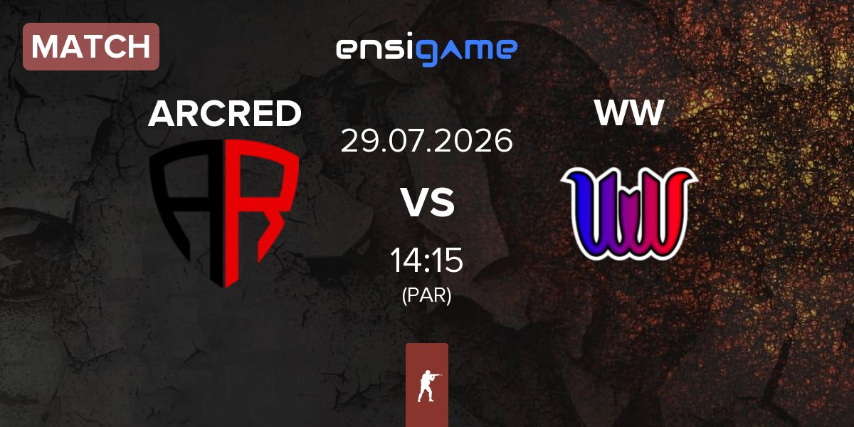 Match ARCRED vs WW Team WW | 29.07
