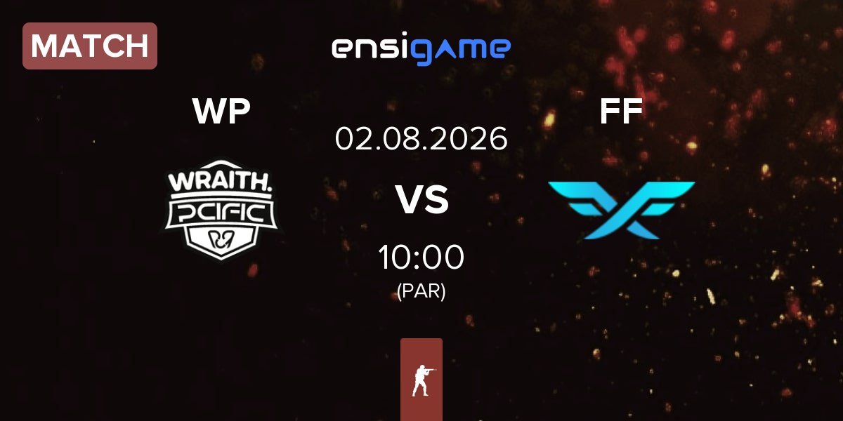 Match WRAITH PCIFIC WP vs Fire Flux Esports FF | 02.08