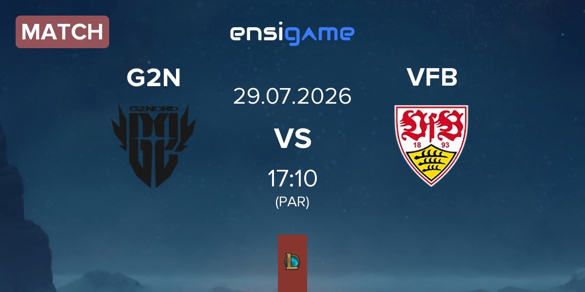 Match G2 NORD G2N vs VfB Stuttgart eSports VFB | 29.07