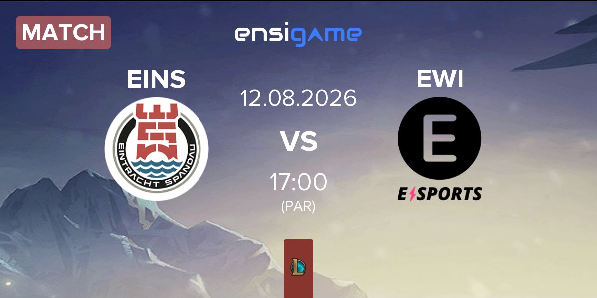 Partida Eintracht Spandau EINS vs E WIE EINFACH E-SPORTS EWI | 12.08