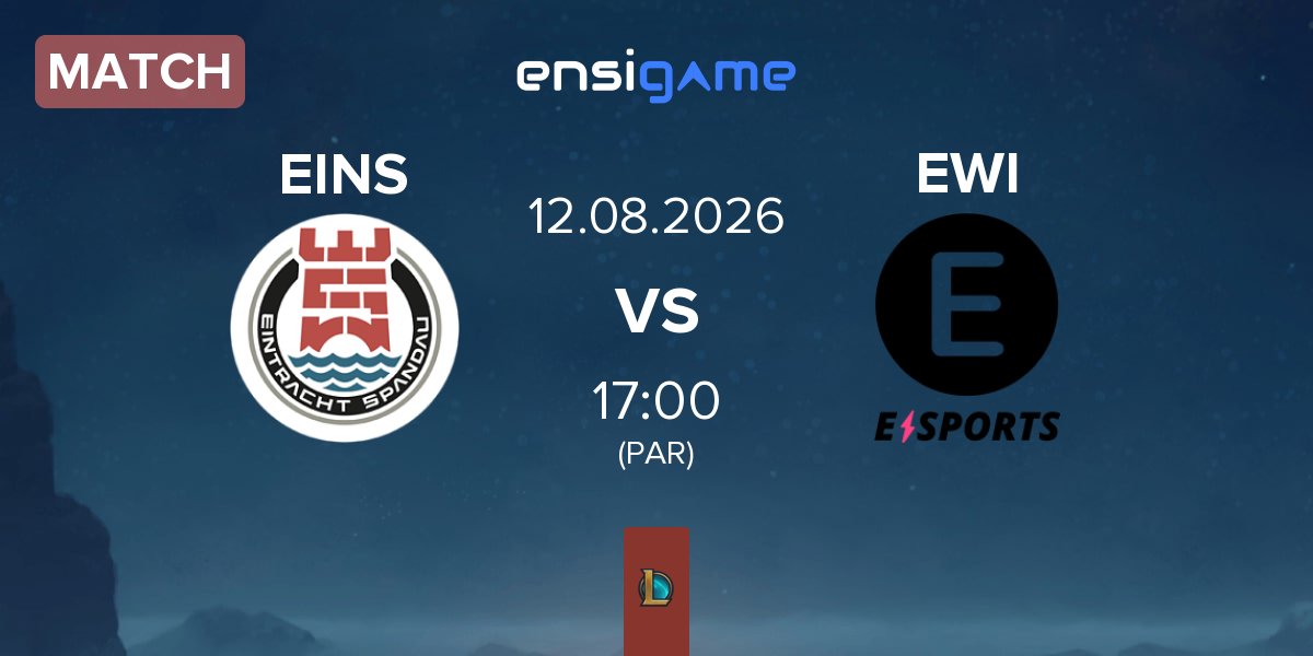 Match Eintracht Spandau EINS vs E WIE EINFACH E-SPORTS EWI | 12.08