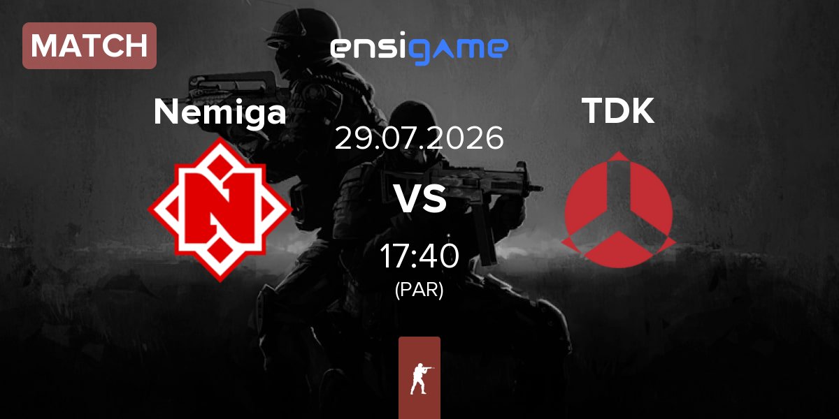 Match Nemiga Gaming Nemiga vs TDK | 29.07