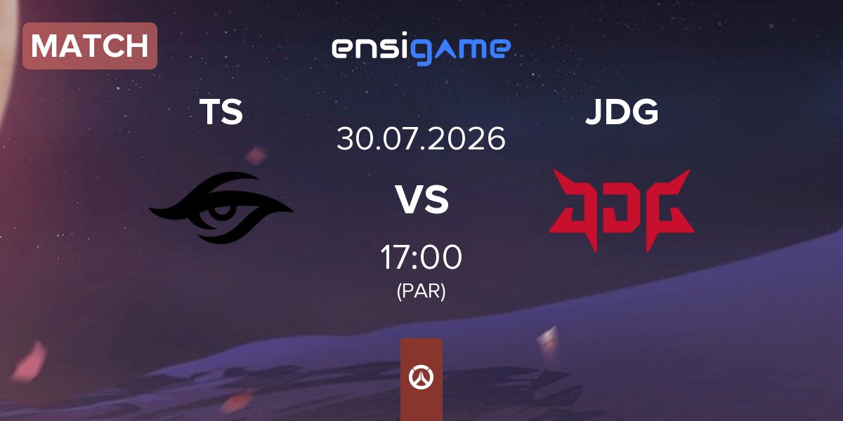 Match Team Secret TS vs JD Gaming JDG | 30.07