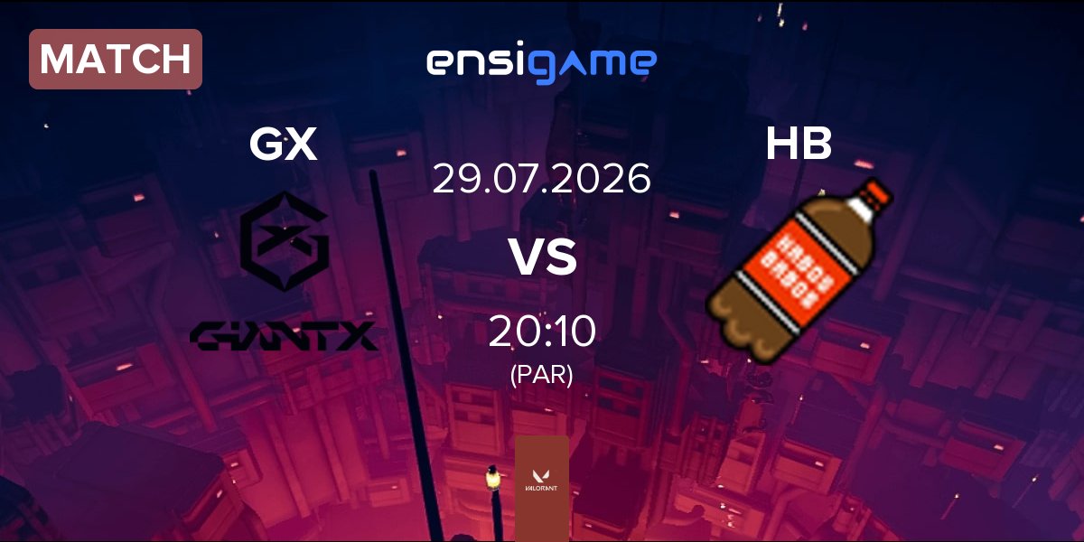 Match GIANTX GC GX.GC vs Habos Babos HB | 29.07