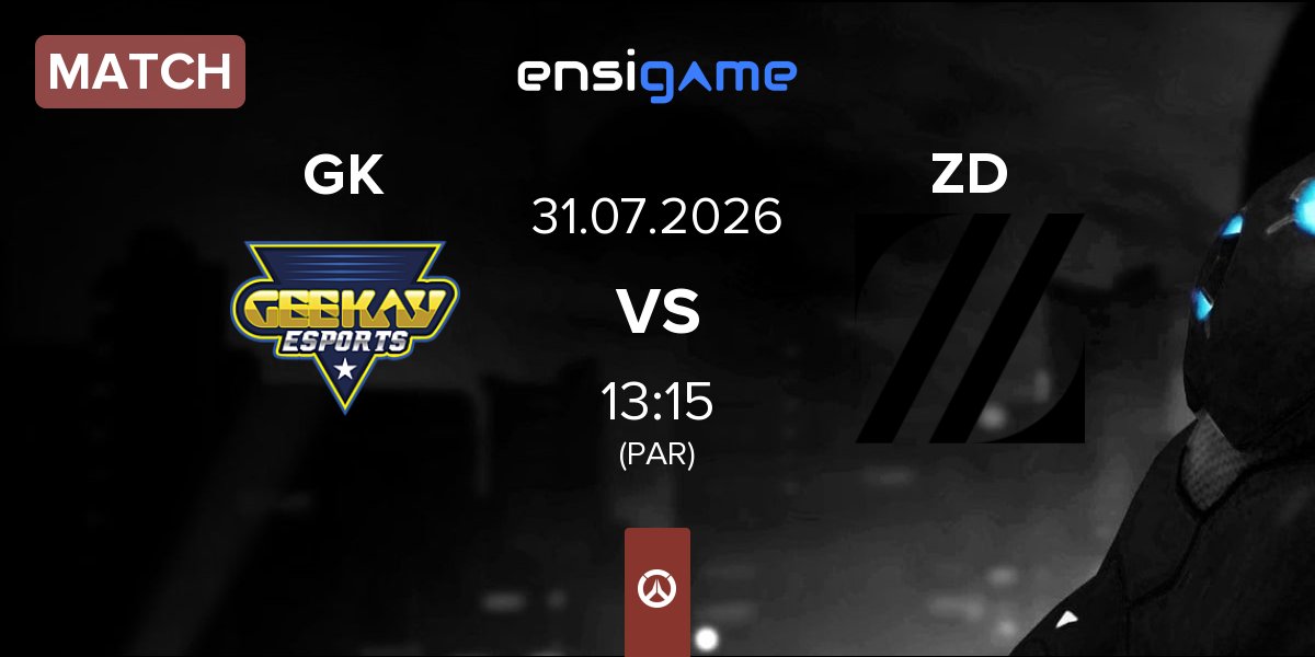 Match Geekay Esports GK vs Zeta Division ZD | 31.07