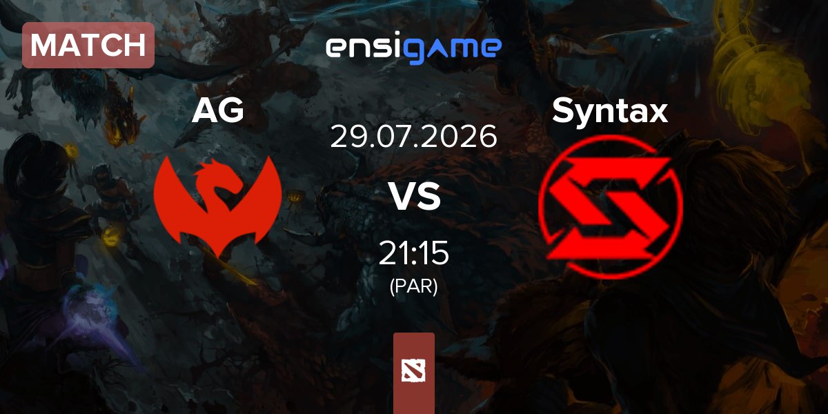 Match Amaru Gaming AG vs Team Syntax Syntax | 29.07