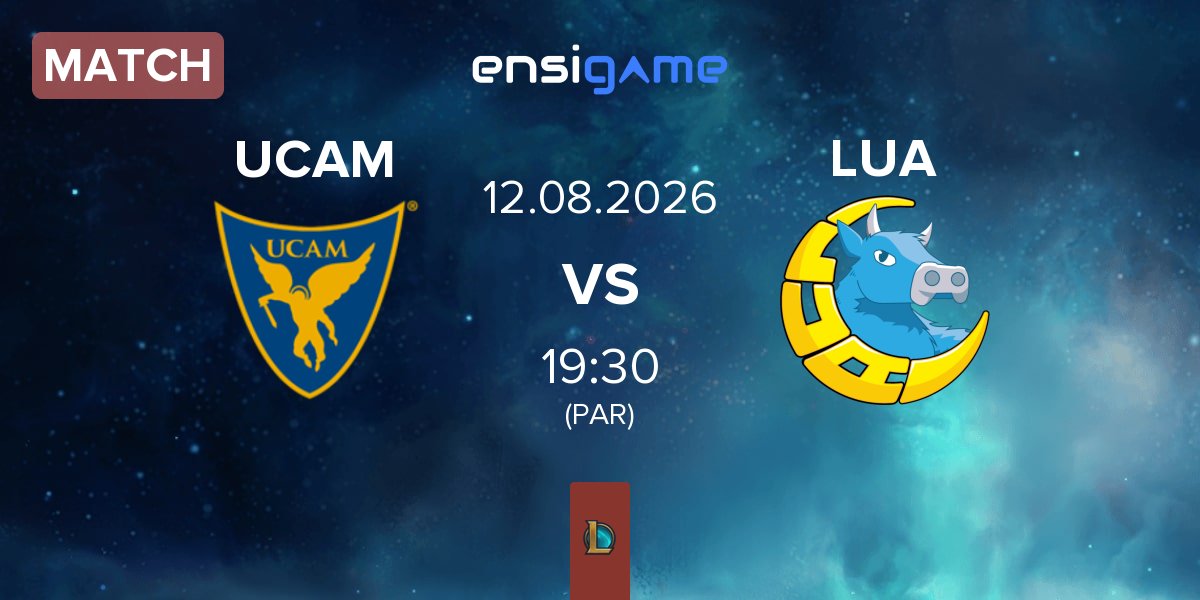 Match UCAM Esports UCAM vs LUA Gaming LUA | 12.08
