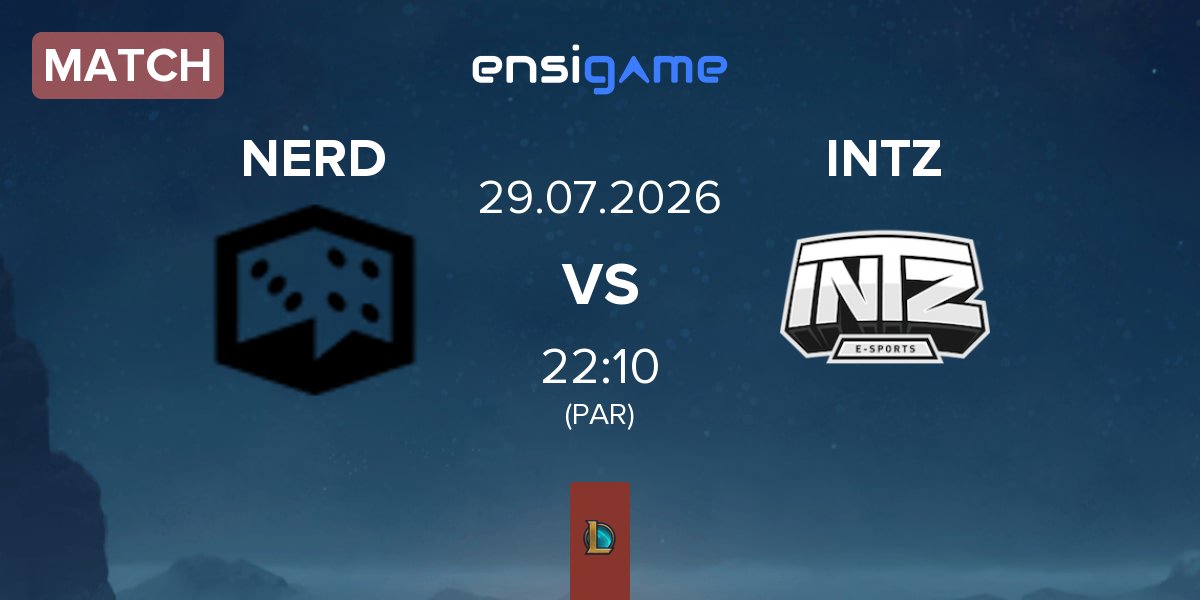 Partida Ei Nerd Esports NERD vs INTZ | 29.07