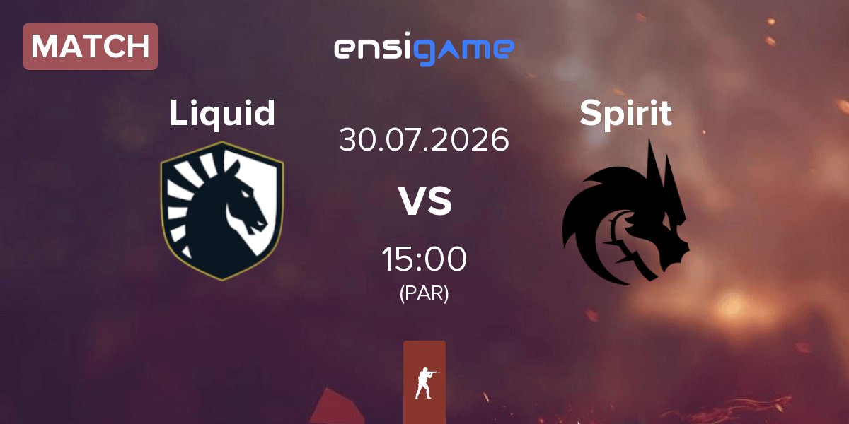 Match Team Liquid Liquid vs Team Spirit Spirit | 30.07