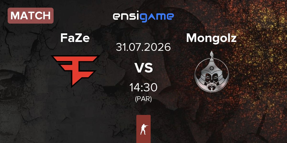 Match FaZe Clan FaZe vs The Mongolz Mongolz | 31.07