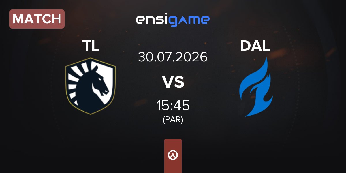 Partida Team Liquid TL vs Dallas Fuel DAL | 30.07