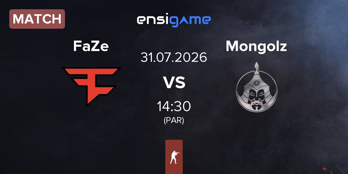 Match FaZe Clan FaZe vs The Mongolz Mongolz | 31.07