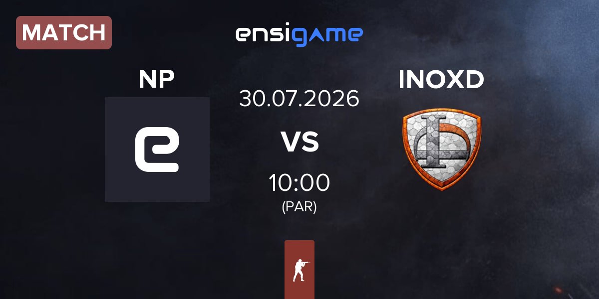 Match Nordic Partners NP vs INOX Division INOXD | 30.07
