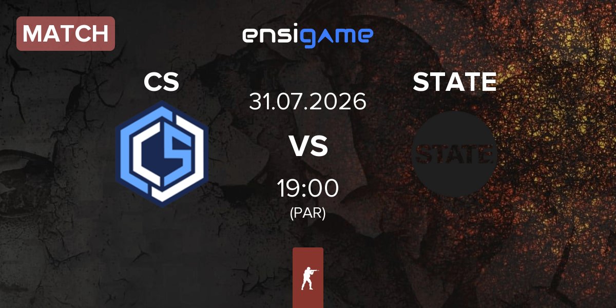 Partida CYBERSHOKE Esports CS vs STATE | 31.07