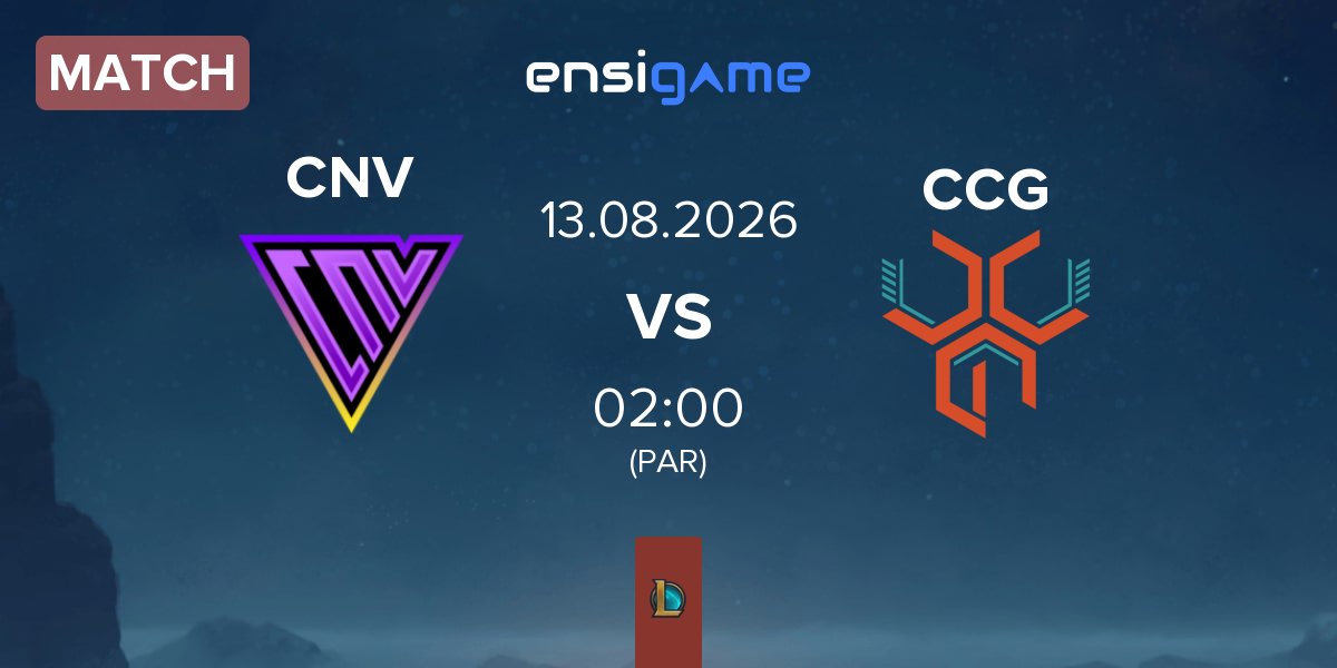Match Conviction CNV vs CCG Esports CCG | 13.08
