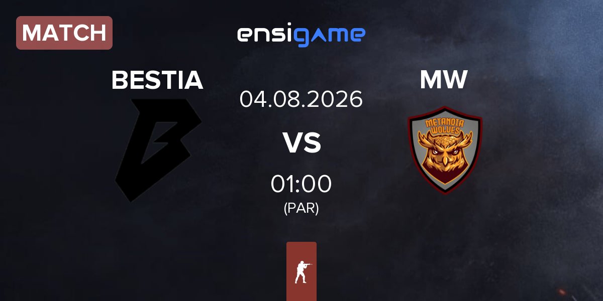 Match BESTIA vs Metanoia Wolves MW | 04.08