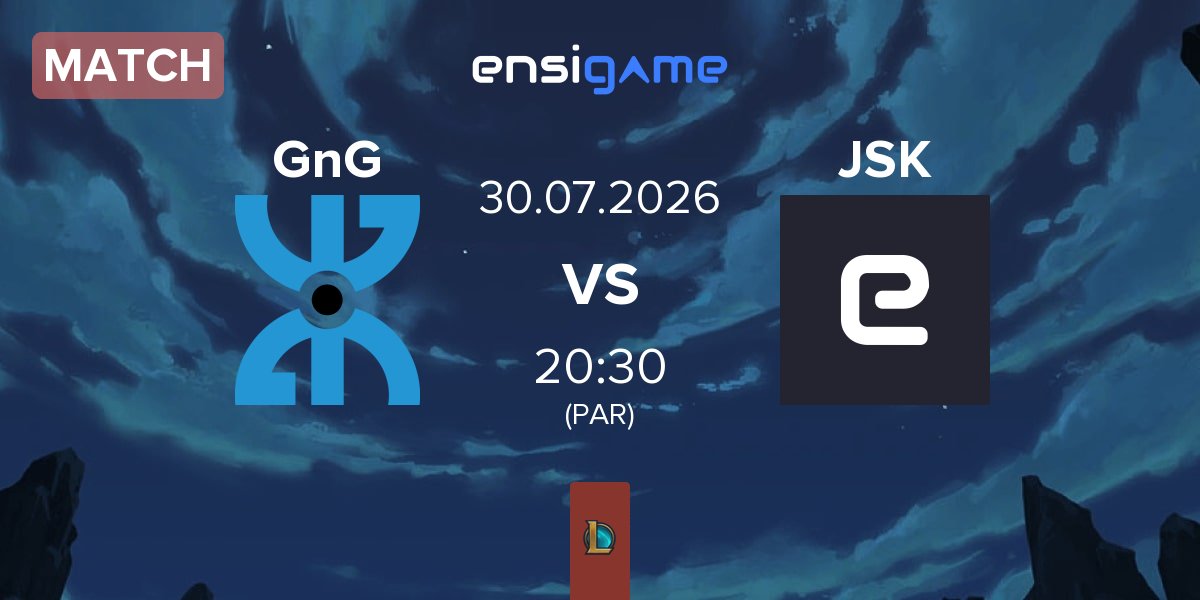 Partida GnG Amazigh GnG vs Jsk Esports JSK | 30.07