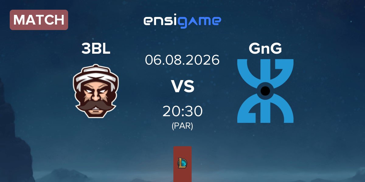 Partida 3BL Esports 3BL vs GnG Amazigh GnG | 06.08