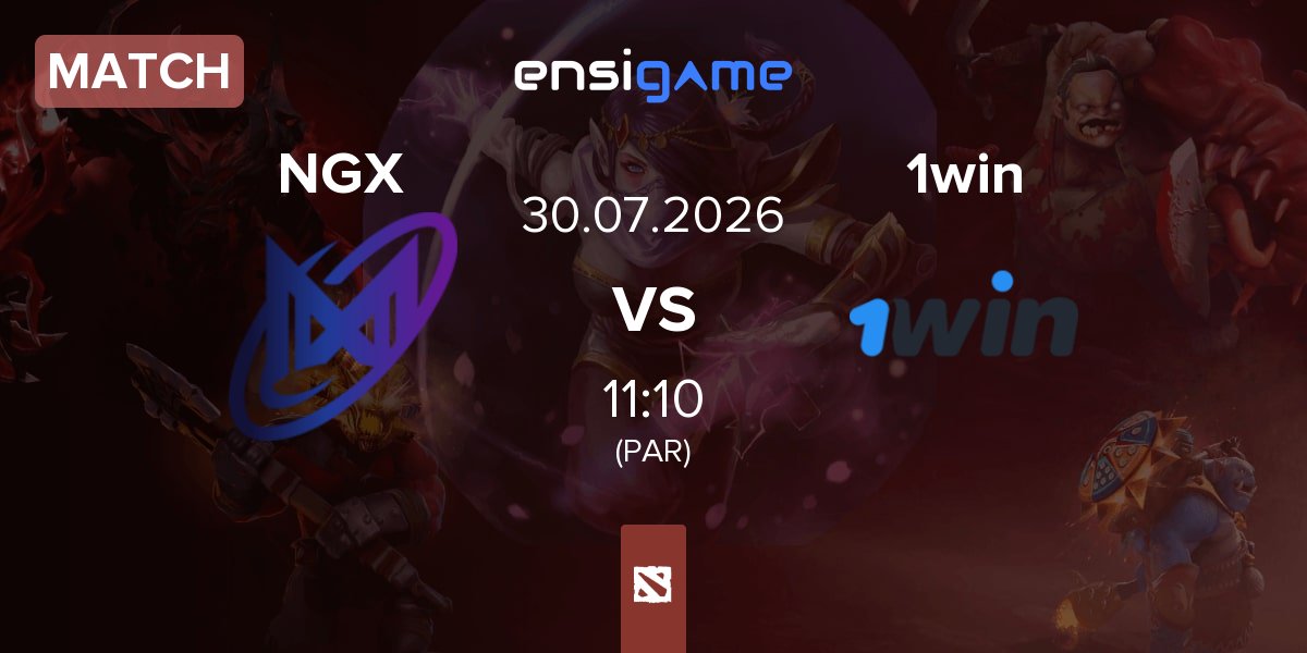 Partida Nigma Galaxy NGX vs 1w Team 1win | 30.07