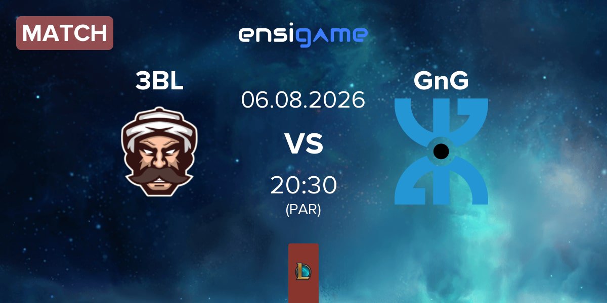 Partida 3BL Esports 3BL vs GnG Amazigh GnG | 06.08