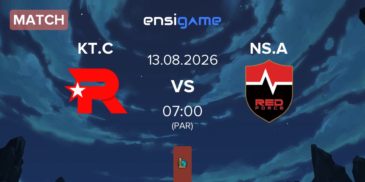 Match KT Rolster Challengers KT.C vs Nongshim Esports Academy NS.A | 13.08