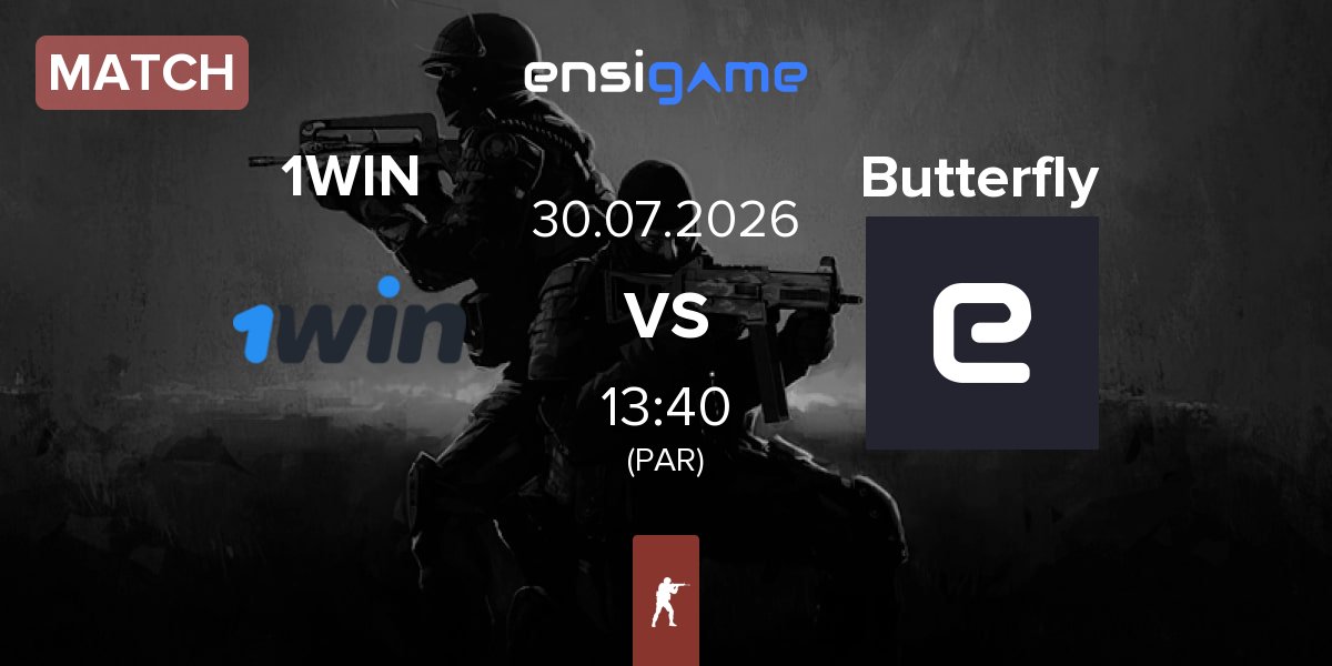 Partida 1w Team 1WIN vs Butterfly | 30.07