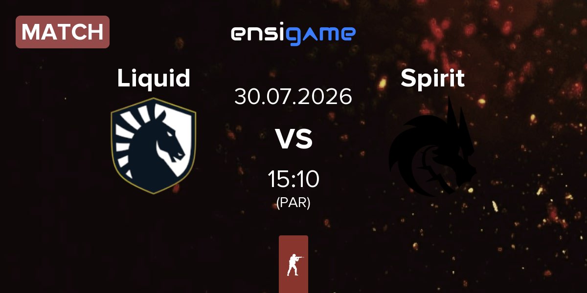 Match Team Liquid Liquid vs Team Spirit Spirit | 30.07