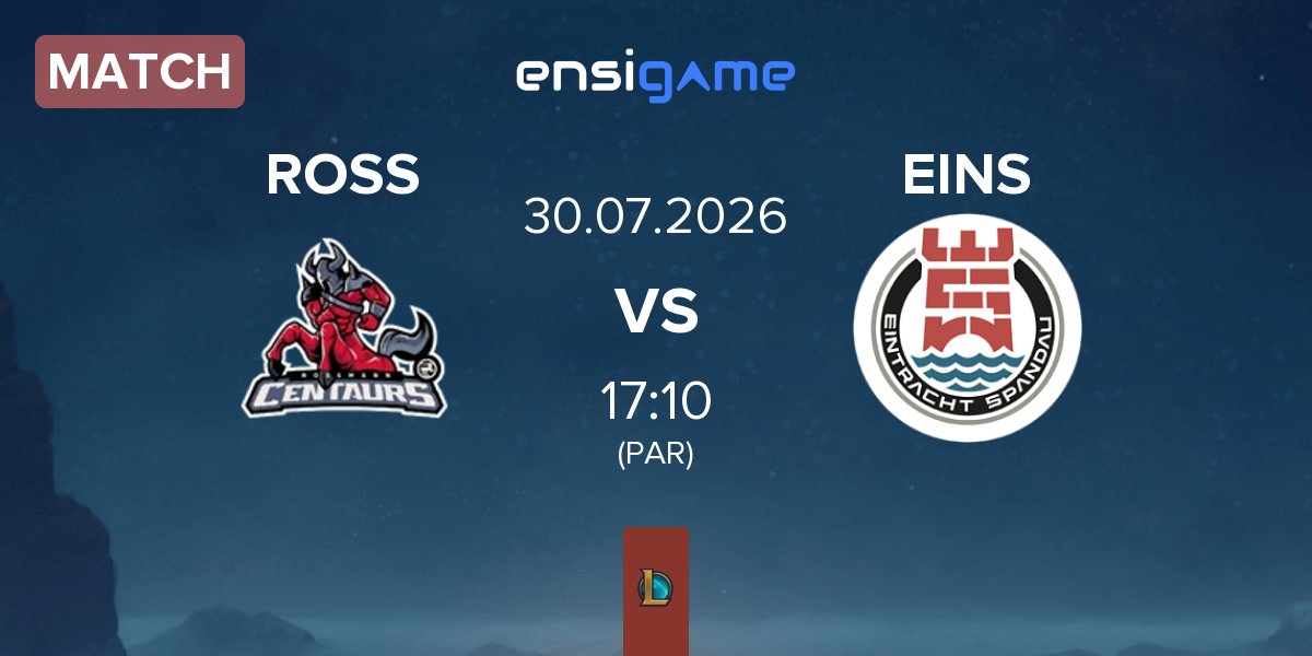 Match ROSSMANN Centaurs ROSS vs Eintracht Spandau EINS | 30.07