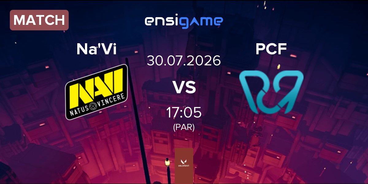 Match Natus Vincere Na'Vi vs Pcific Esports PCF | 30.07