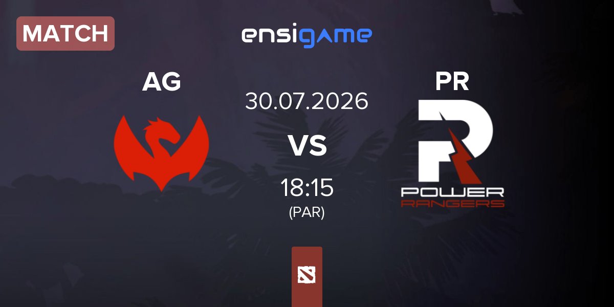 Match Amaru Gaming AG vs Power Rangers PR | 30.07