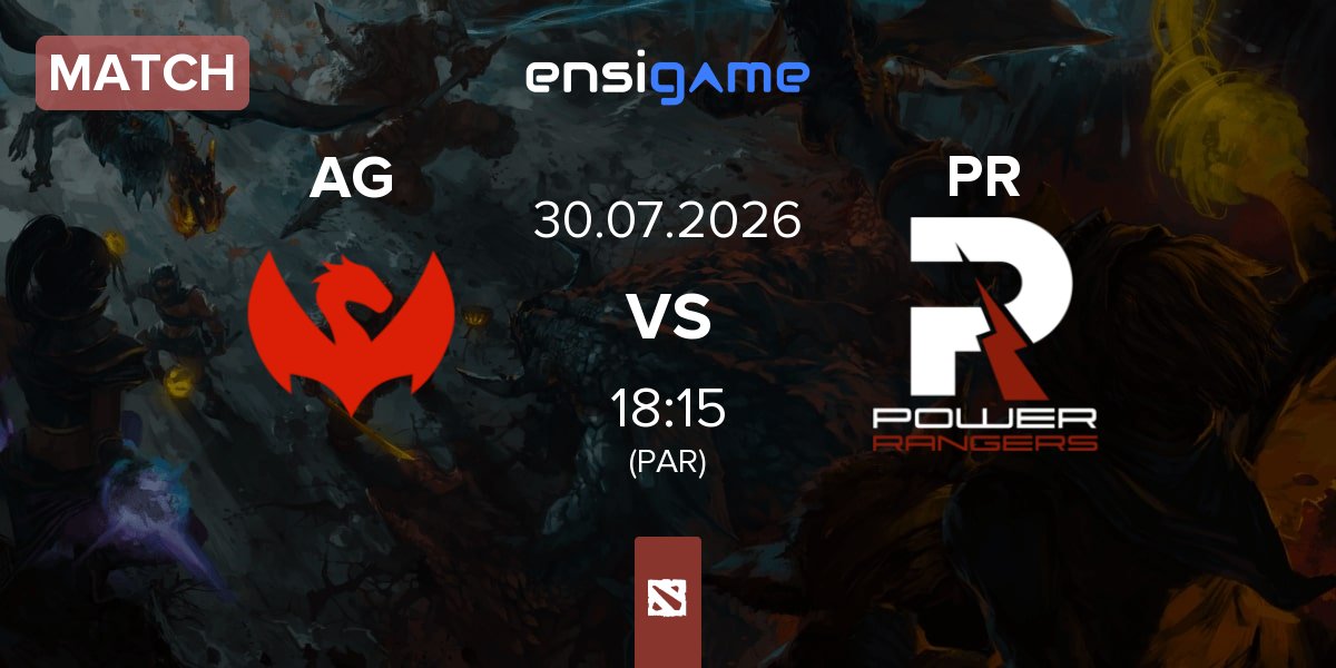 Partida Amaru Gaming AG vs Power Rangers PR | 30.07