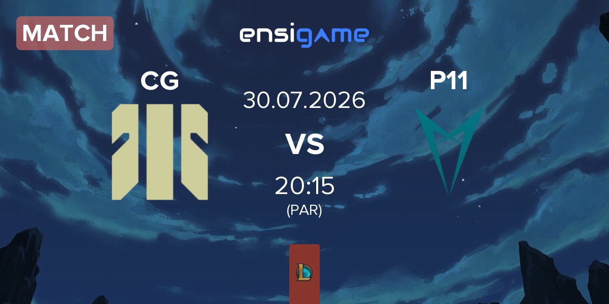 Match Colossal Gaming CG vs P11 | 30.07