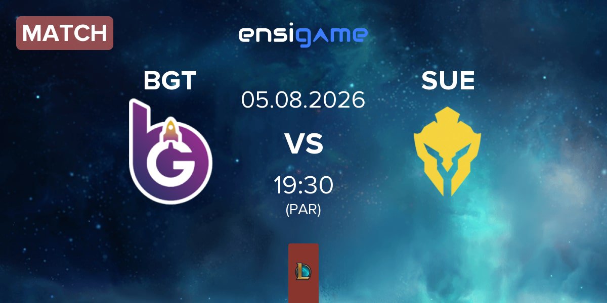 Partida BoostGate Esports BGT vs SU Esports SUE | 05.08