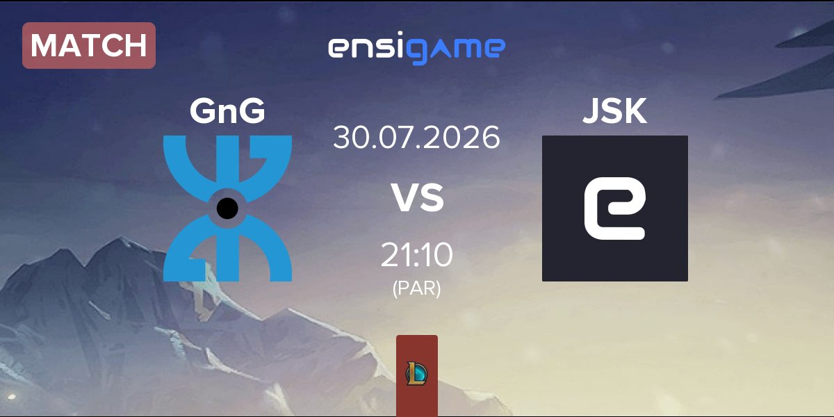 Match GnG Amazigh GnG vs Jsk Esports JSK | 30.07